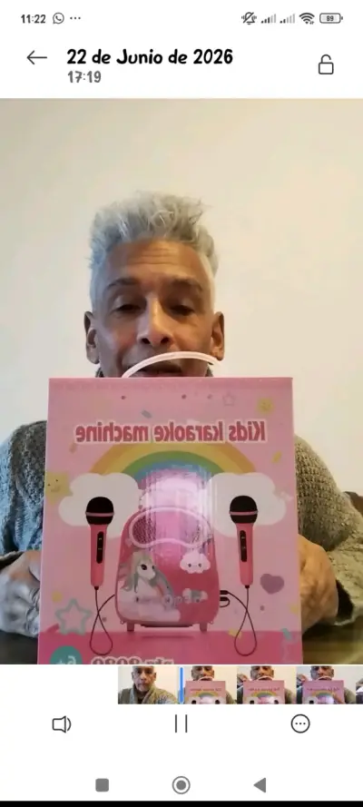 Máquina de karaoke para niños - miniatura 1