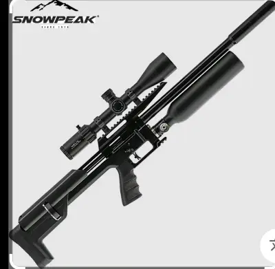 Rifle de aire comprimido Snowpeak con mira - miniatura 1