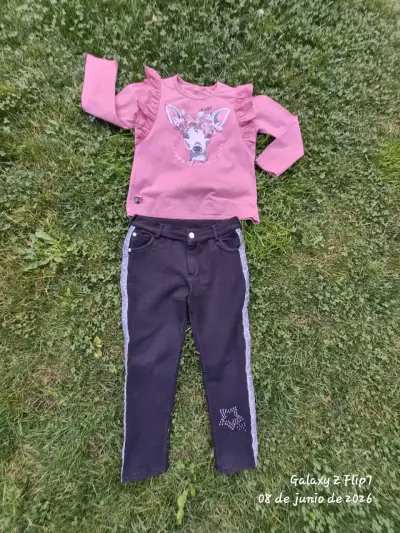 Conjunto infantil polera y pantalón - miniatura 1