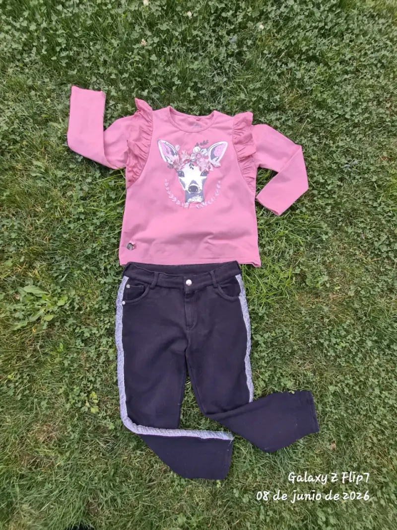 Conjunto infantil polera y pantalón - 2