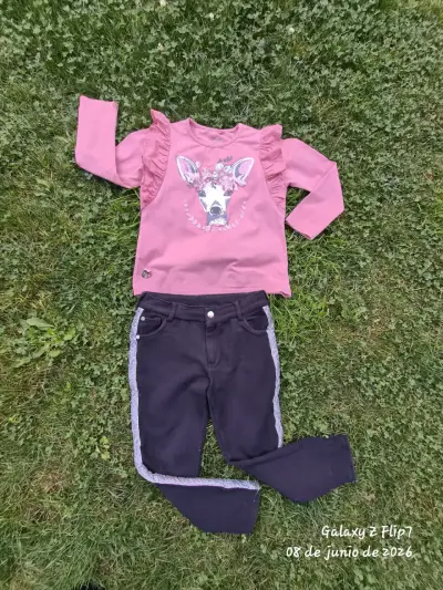 Conjunto infantil polera y pantalón - miniatura 2