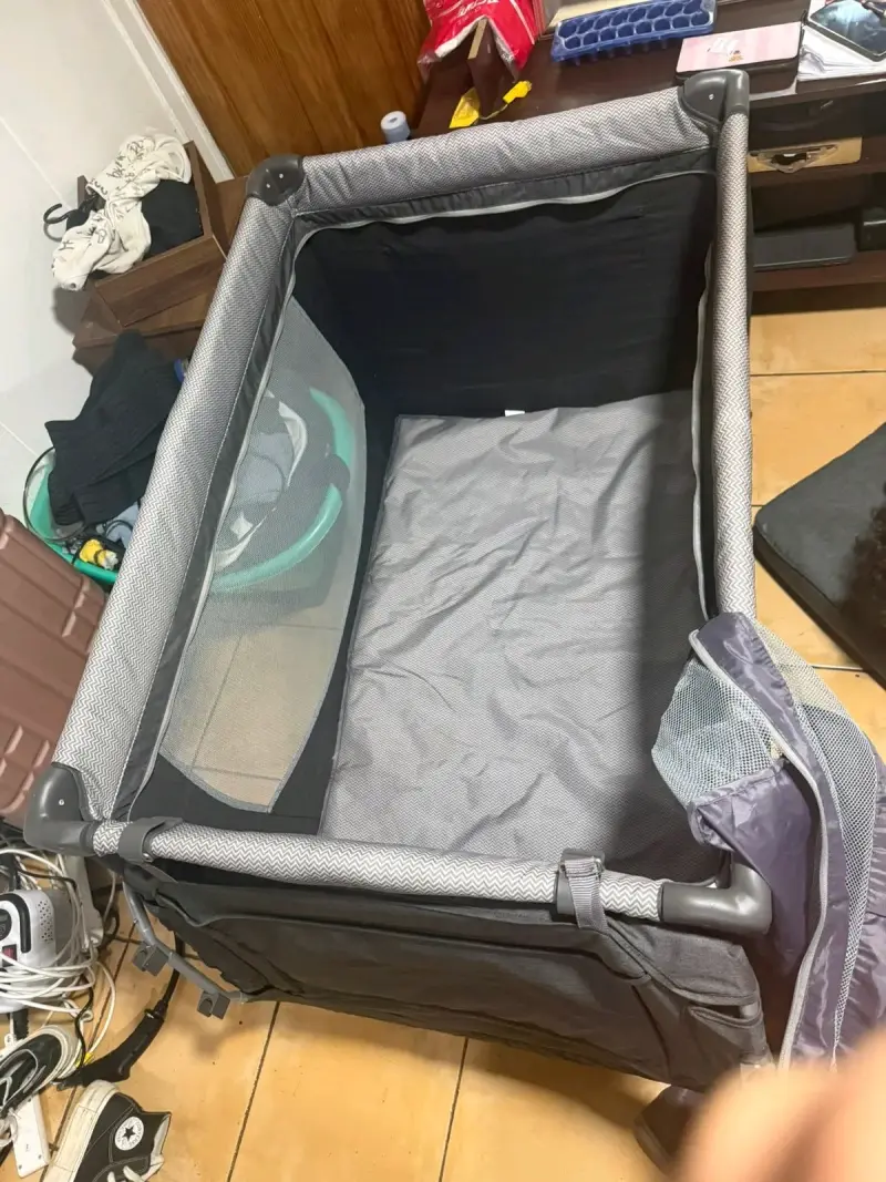 Cuna corral Infanti Cielo gris - 3
