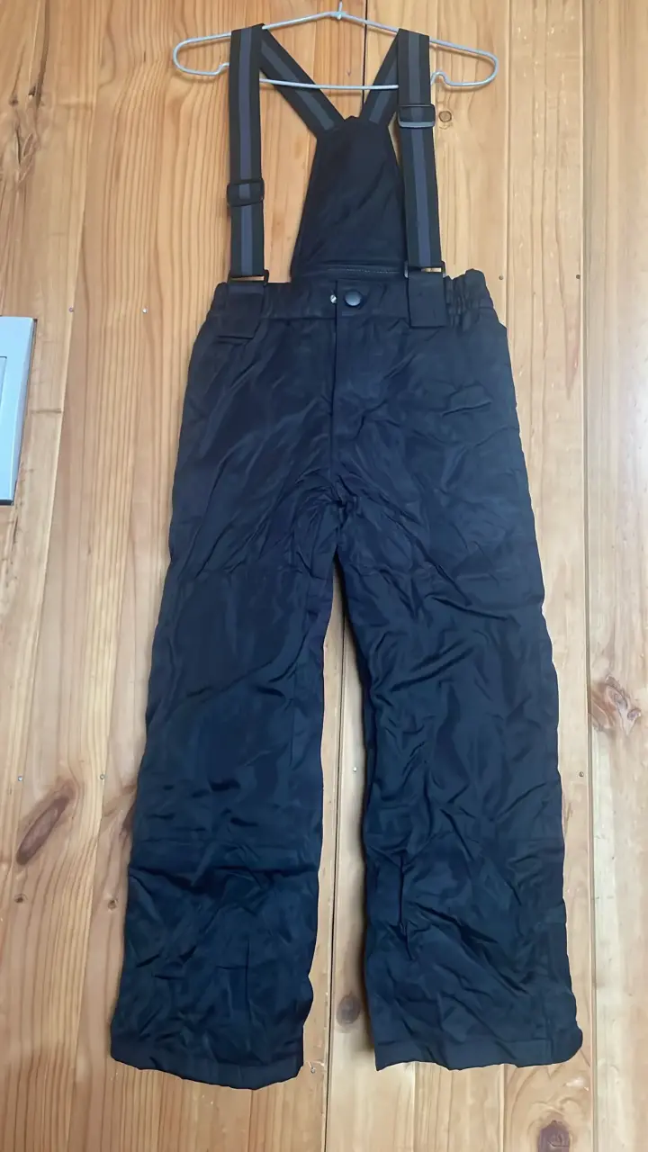 Traje de esquí Columbia azul y negro talla 8 - 2