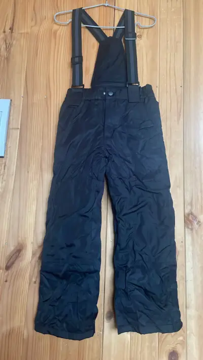 Traje de esquí Columbia azul y negro talla 8 - miniatura 2