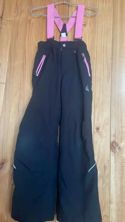 Traje de esquí Columbia azul y negro talla 8 - miniatura 3