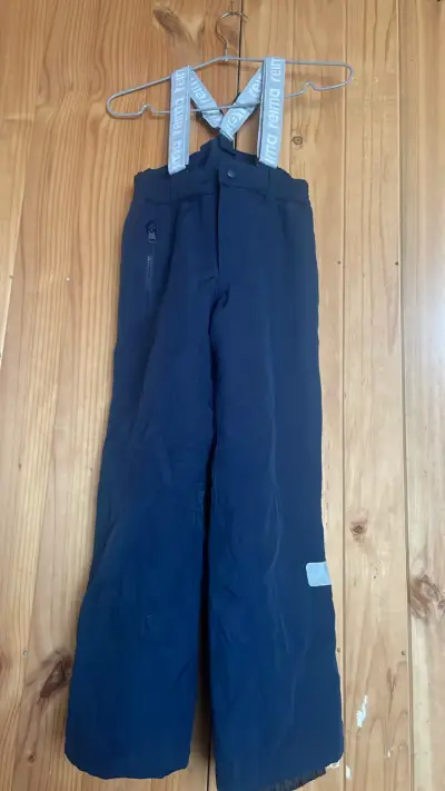 Traje de esquí Columbia azul y negro talla 8 - miniatura 4