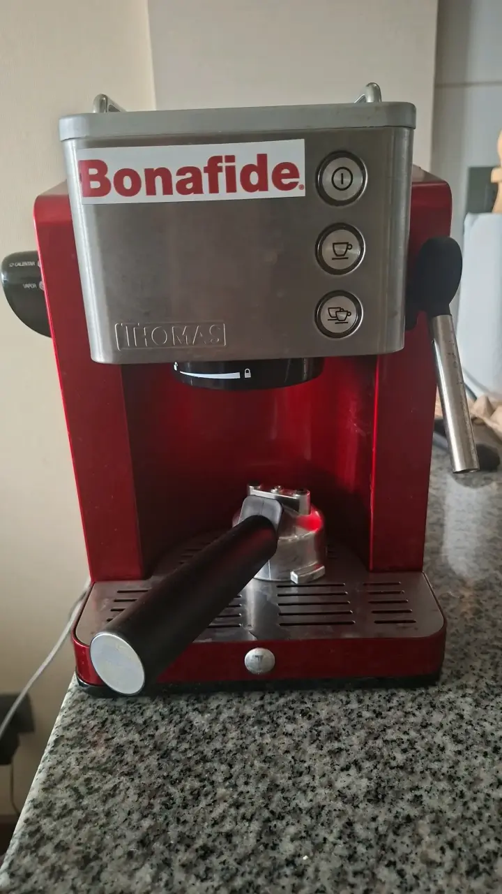 Cafetera espresso Thomas roja - 3