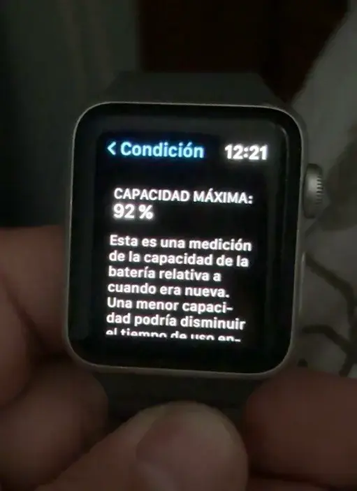 Apple Watch Series 3 con correa gris magnética - 3