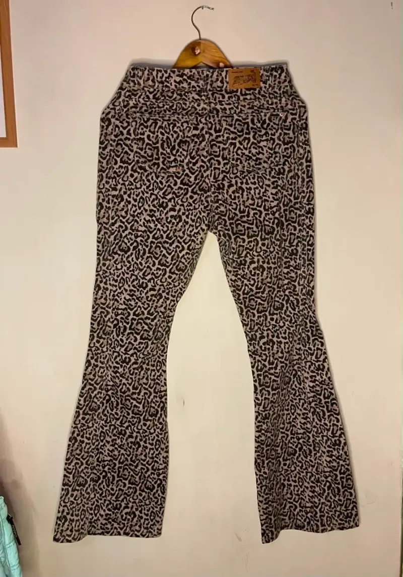 Pantalones animal print nuevos talla 38 - 2