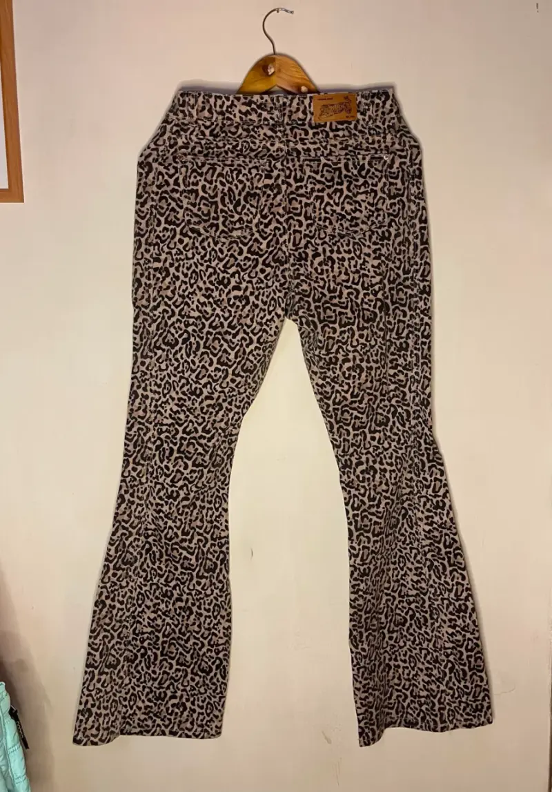 Pantalones animal print nuevos talla 38 - 3