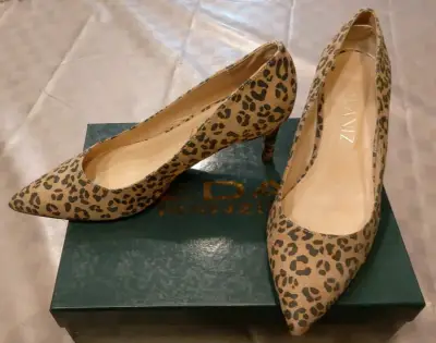 Zapatos de tacón animal print Alaniz - miniatura 1
