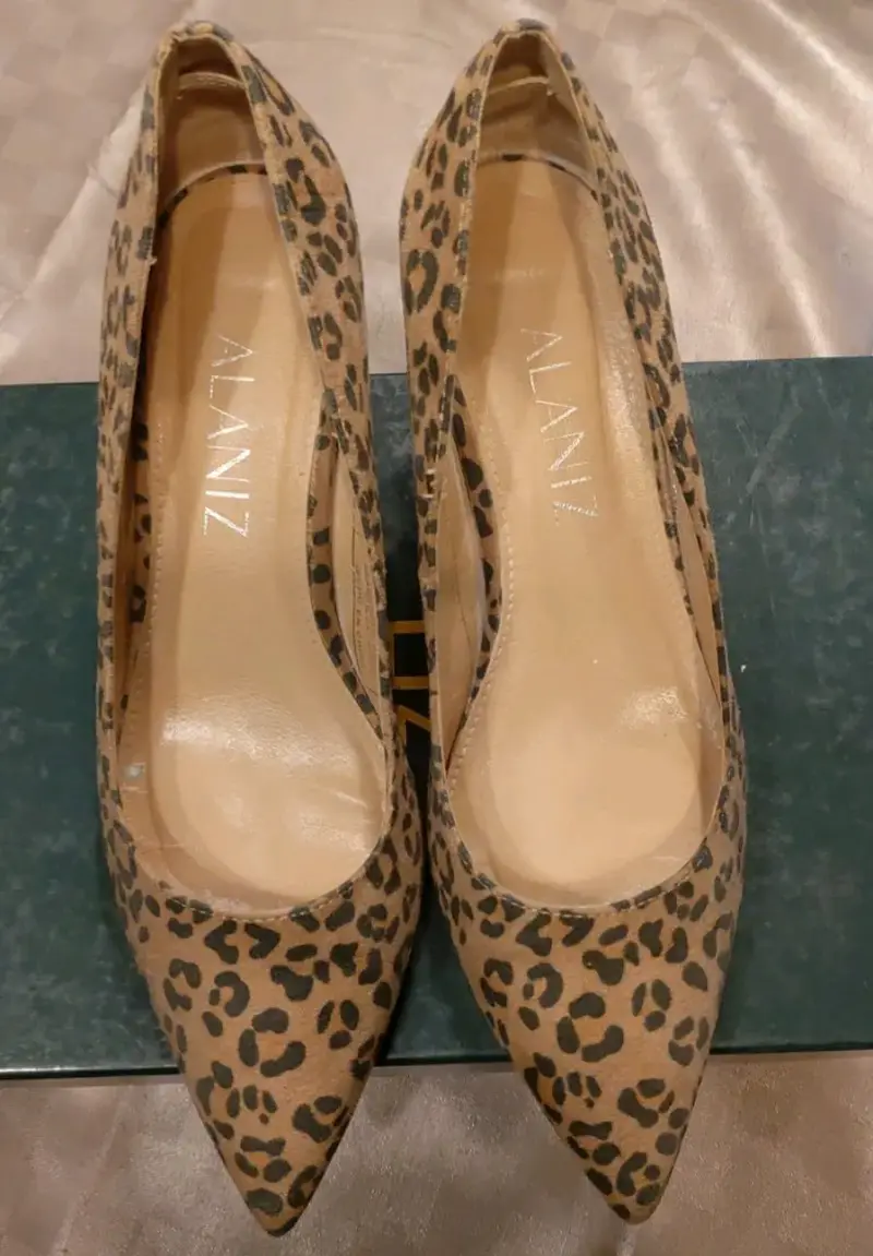 Zapatos de tacón animal print Alaniz - 4