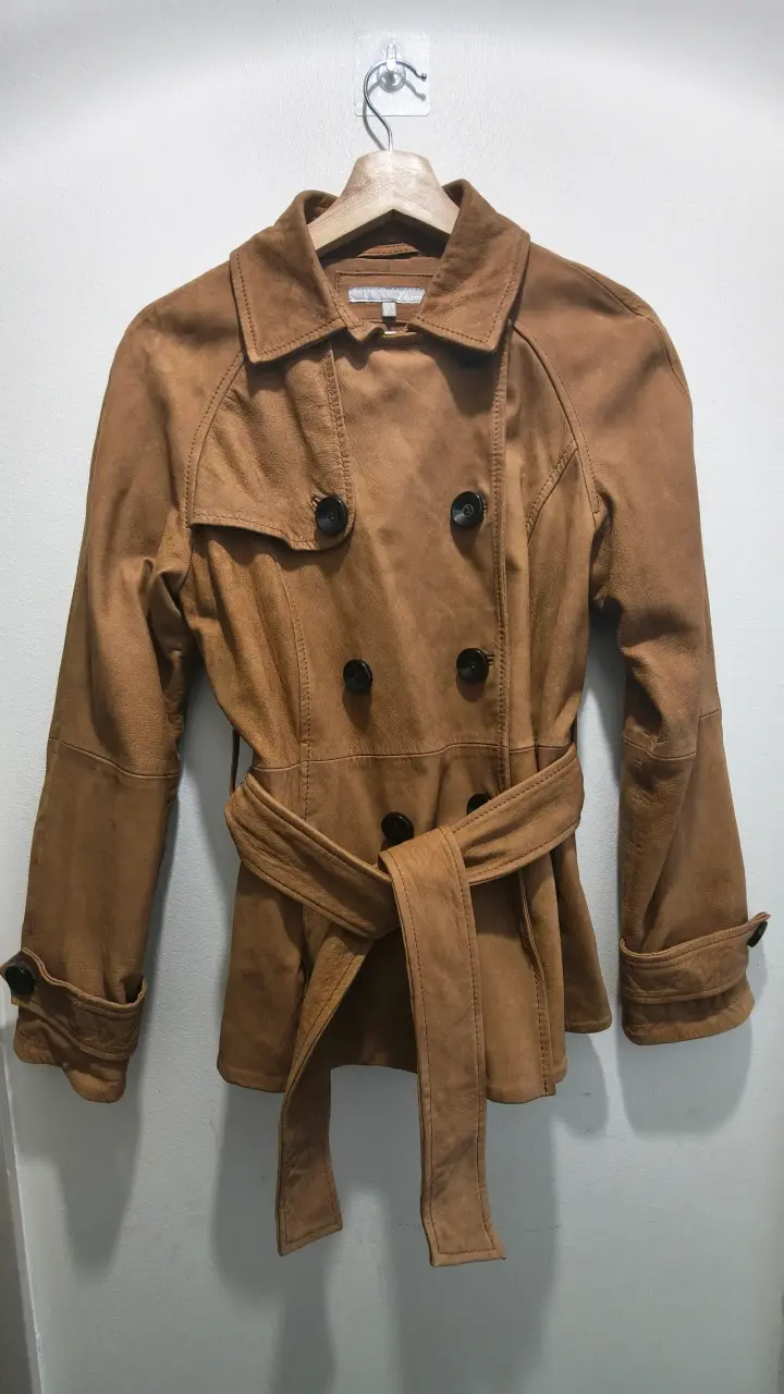 Chaqueta de cuero ETAM talla 40 - 2