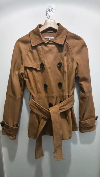 Chaqueta de cuero ETAM talla 40 - miniatura 2
