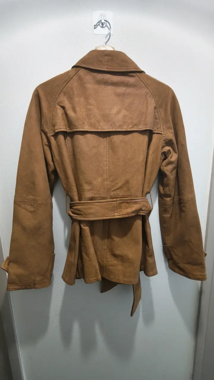 Chaqueta de cuero ETAM talla 40 - 3