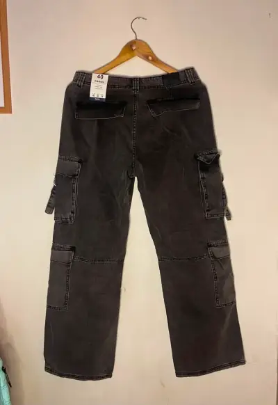 Pantalones cargo negros Sybilla - miniatura 2