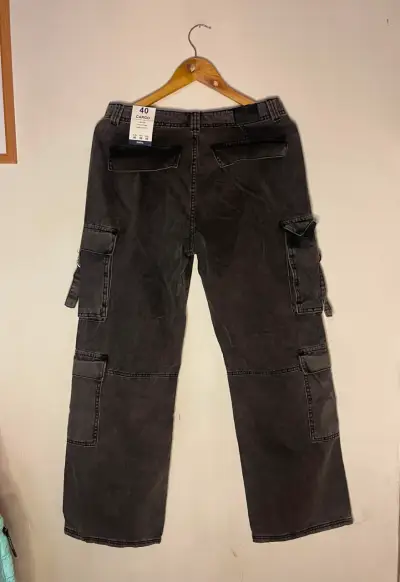 Pantalones cargo negros Sybilla - miniatura 3