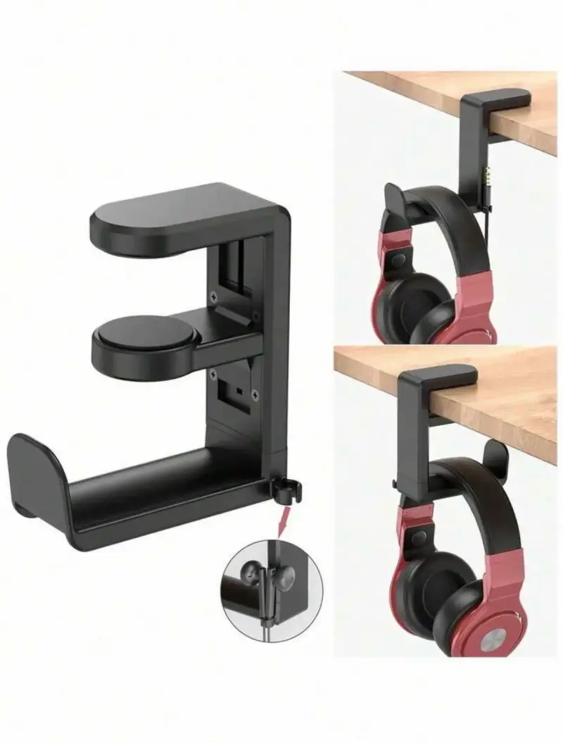 Soporte de audifonos rotativo 360• - 2