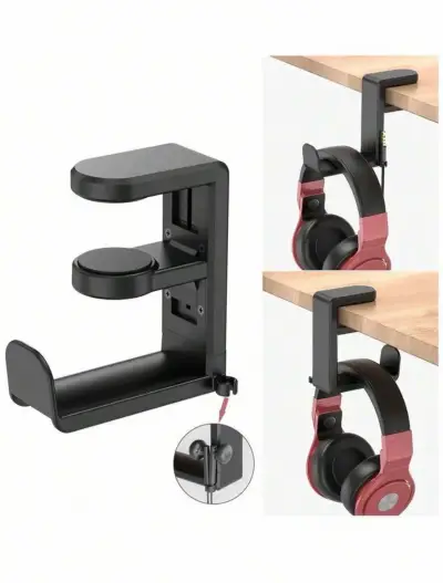 Soporte de audifonos rotativo 360• - miniatura 2
