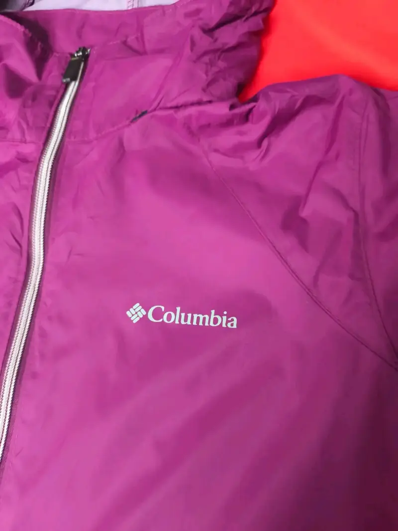 Corta viento impermeable Columbia morada - 2