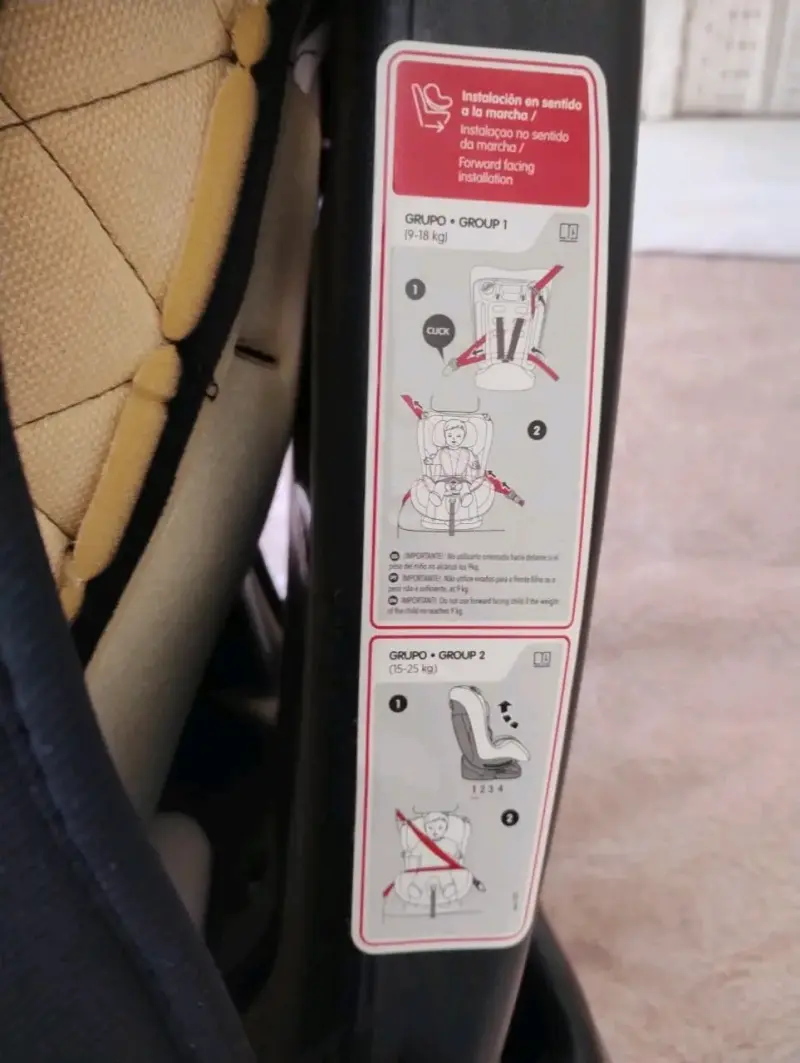 Silla de auto para bebé en buen estado - 3