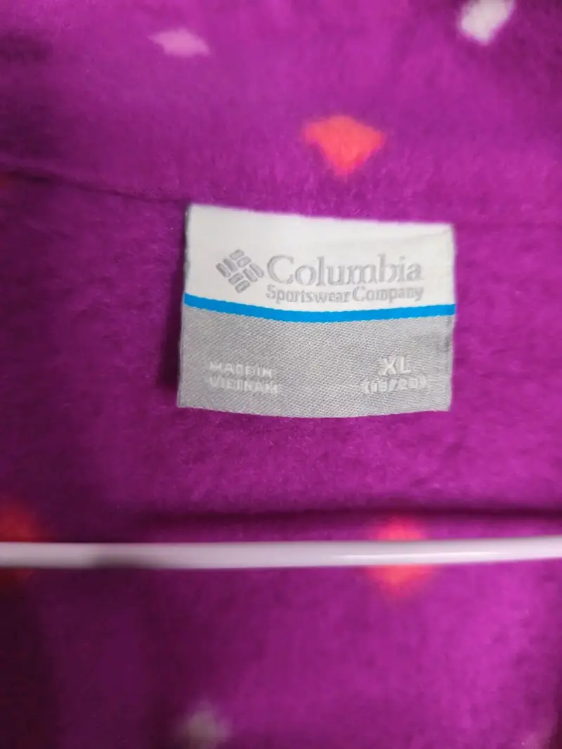 Polar Columbia morado con diseño - 3