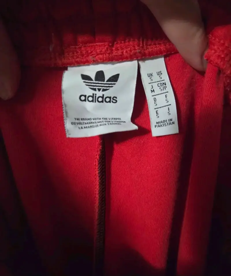 Pantalones deportivos rojos Adidas - 3