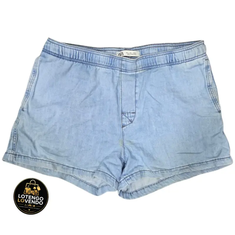 SHORT DENIM JOGGER ZARA - 1