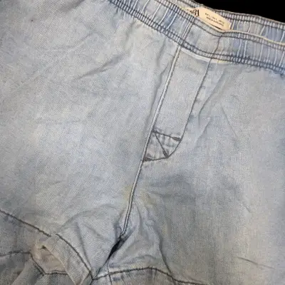 SHORT DENIM JOGGER ZARA - miniatura 3