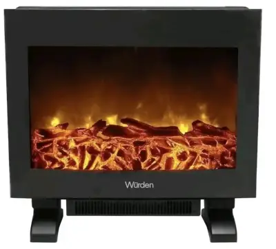 Chimenea eléctrica Würden con efecto llama - miniatura 1