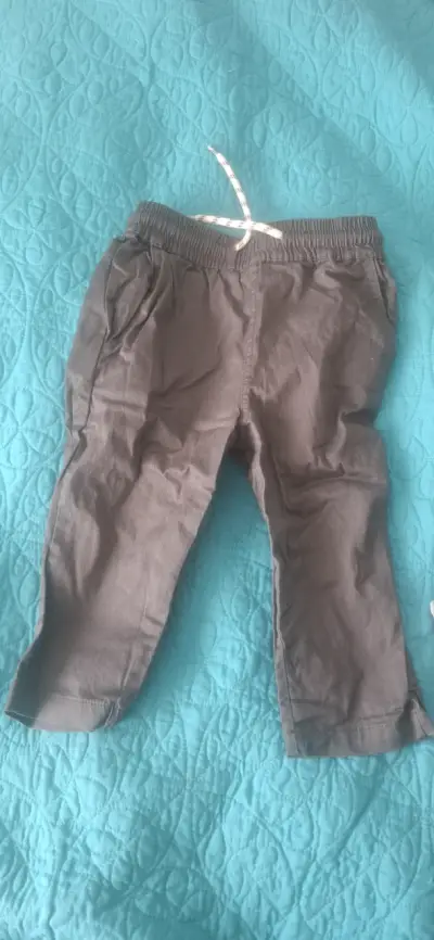 Pantalones de niño color gris - miniatura 1