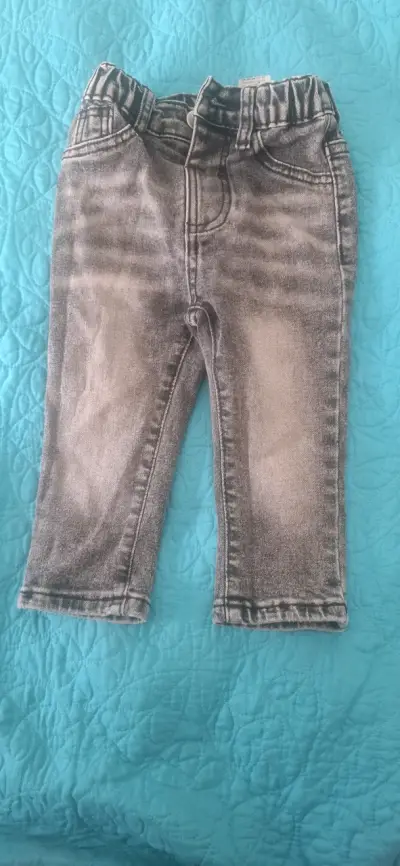 Pantalones de niño color gris - miniatura 2