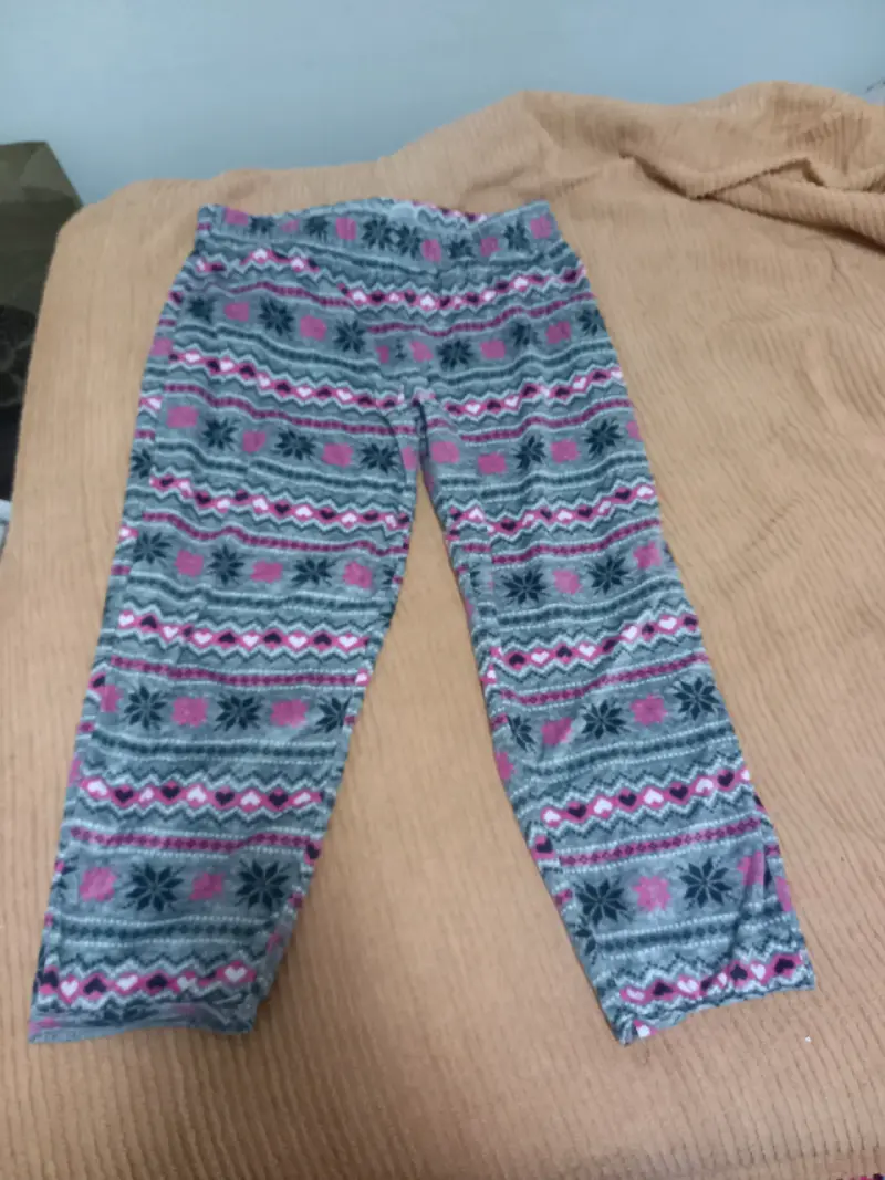 Pantalones de pijama con diseño invernal