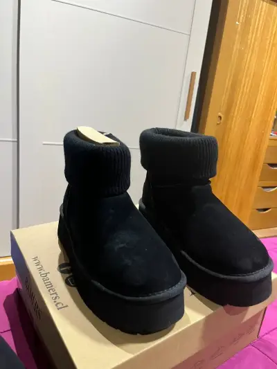 Botas negras de invierno Bamers - miniatura 2