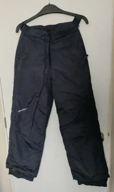 Pantalones de nieve Quechua negro talla M - miniatura 1