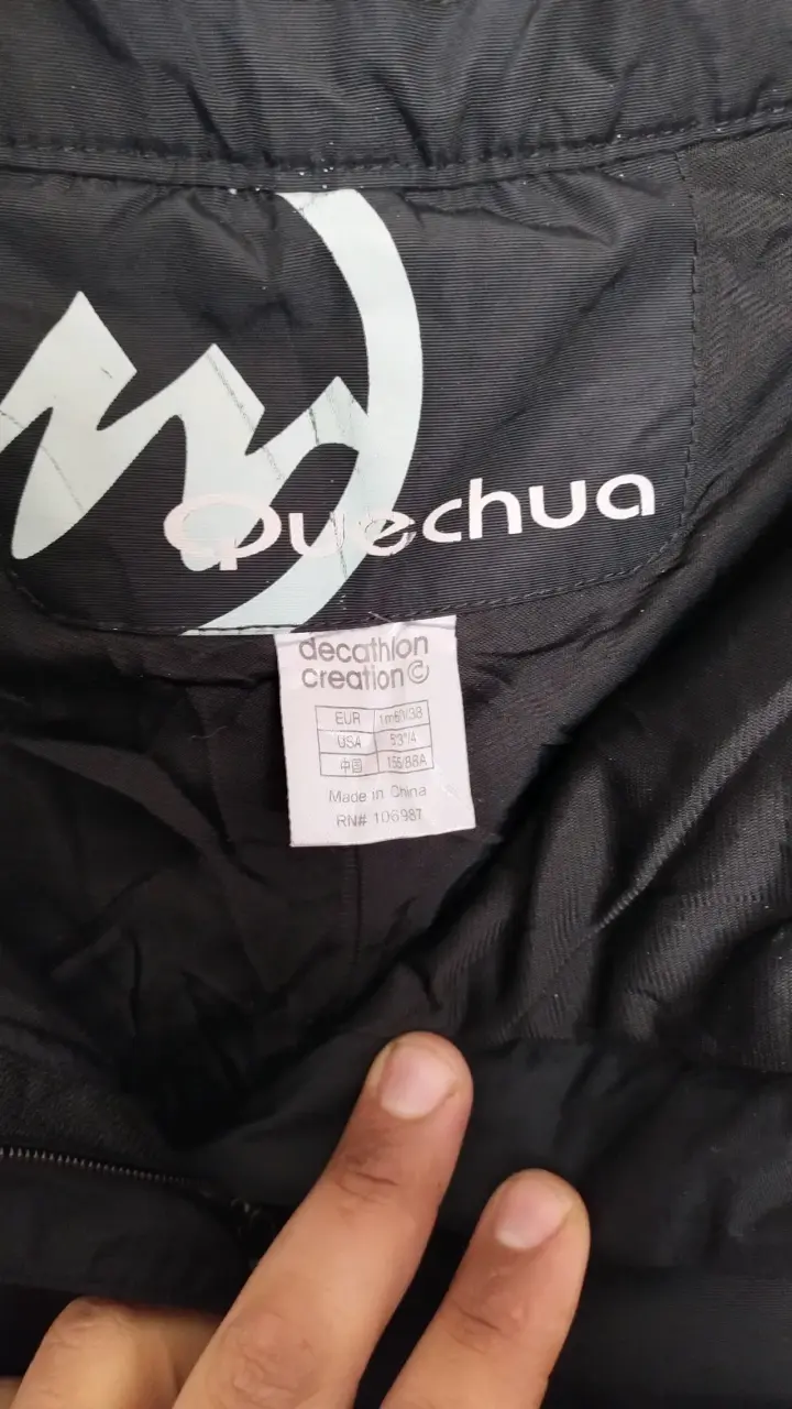 Pantalones de nieve Quechua negro talla M - 3