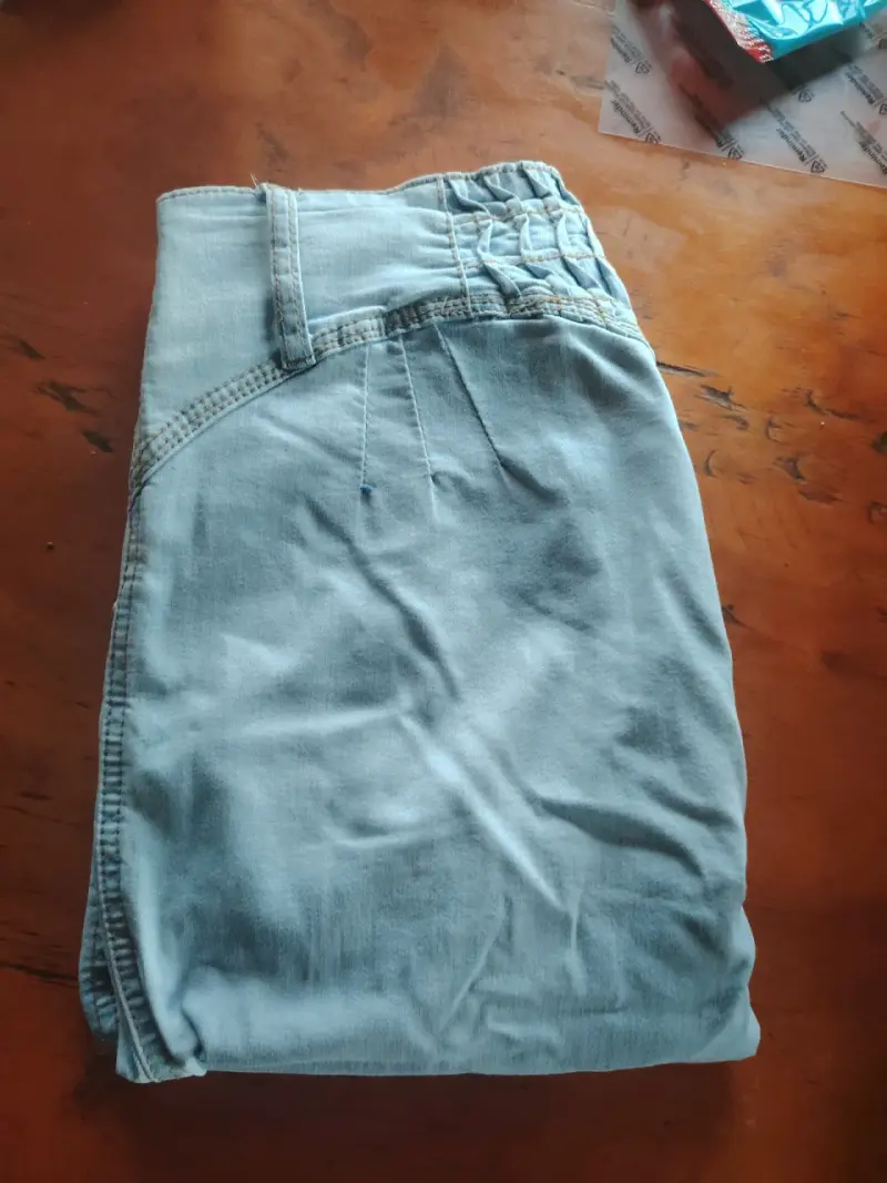 Jeans pitillo azul claro - 1