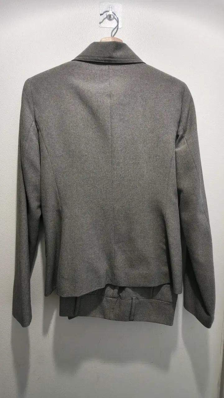 Blazer y pantalón Alaniz gris talla 42 - 3