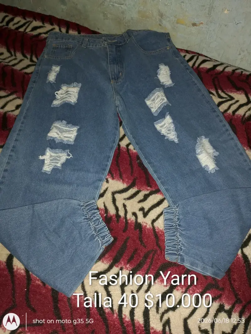 Jeans grises rotos Shein XS - 3