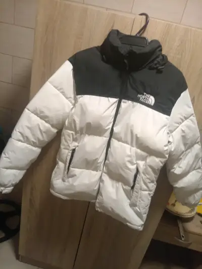 Chaqueta The North Face blanca y negra - miniatura 1