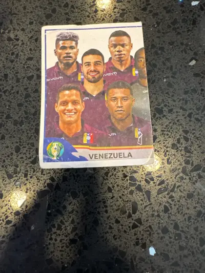 Lámina de fútbol Venezuela - miniatura 1