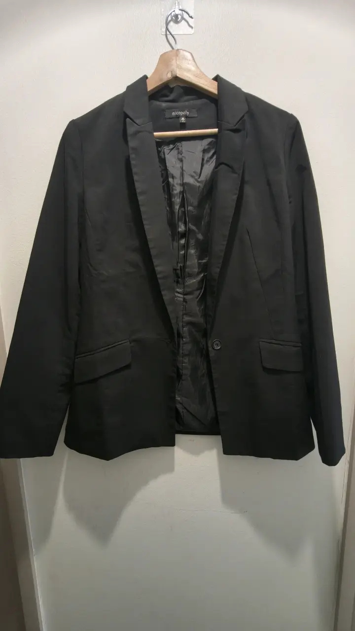 Blazer negro Nicopoly en excelente estado - 2