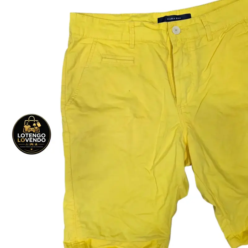 Shorts amarillos Zara Man - 2