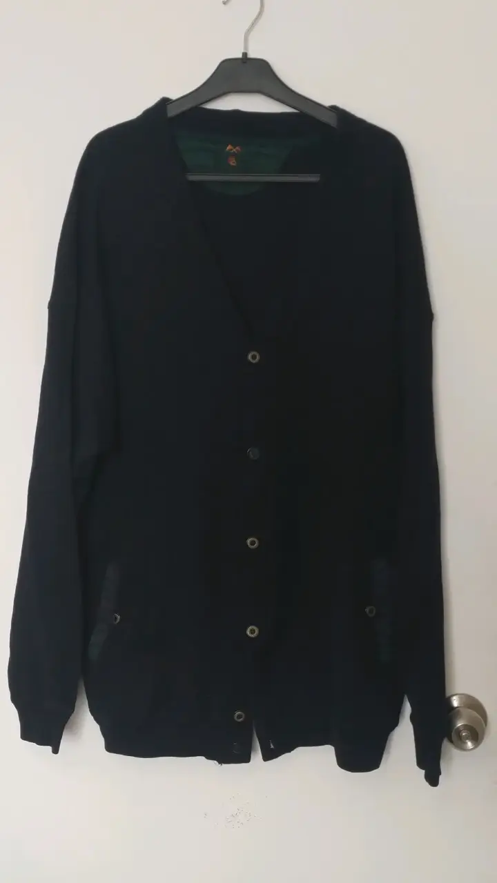 Polerón azul con capucha unisex - 2