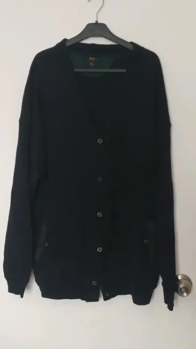 Polerón azul con capucha unisex - miniatura 2