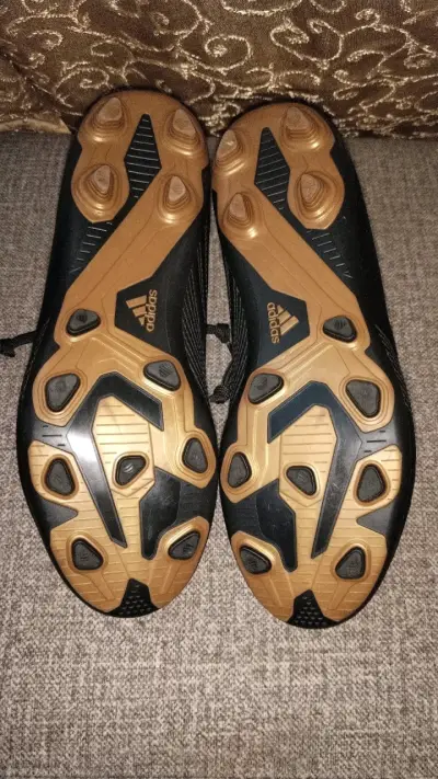 Zapatillas de fútbol Adidas Predator negras - miniatura 3