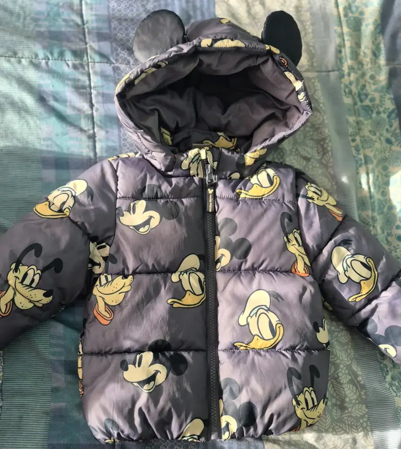 Chaqueta infantil con capucha de Mickey Mouse - 2