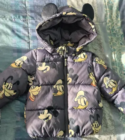 Chaqueta infantil con capucha de Mickey Mouse - miniatura 2