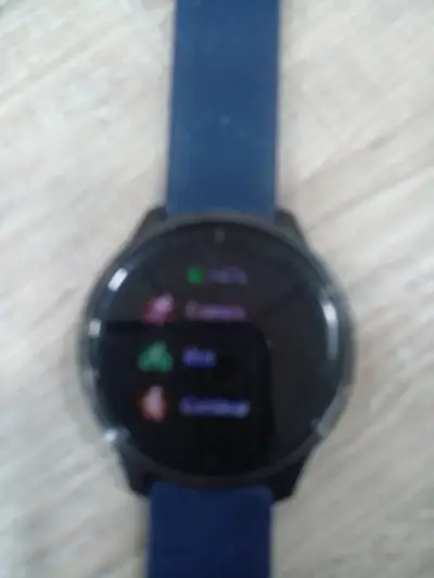 Reloj inteligente con GPS y correa azul - miniatura 4