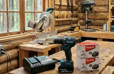Taladro inalámbrico Makita con baterías y cargador - miniatura 3
